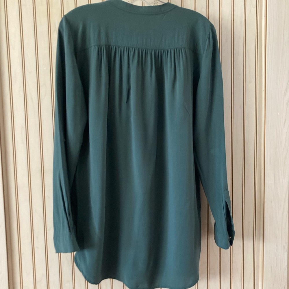 LOFT Button-Down Blouse - Picture 3 of 7